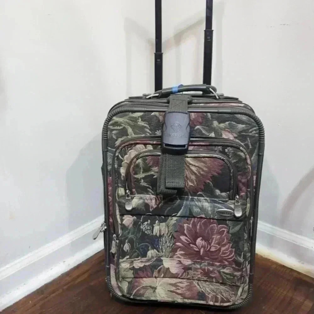 TRAVEL Gear Vintage Tapestry Rolling luggage - Picture 4 of 15